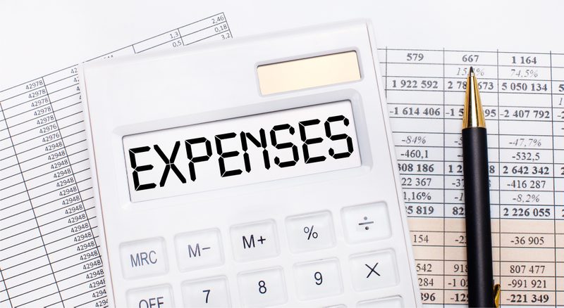 Expense accounting in Timetta